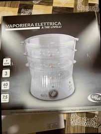 Vaporiera elettrica 3 livelli
