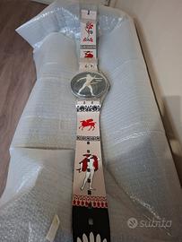 orologio swatch da collezione a parete