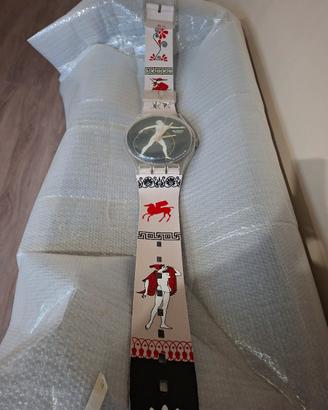 orologio swatch da collezione a parete