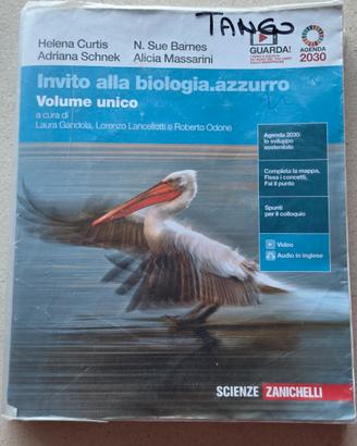 invito alla biologia. azzurro