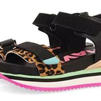 Sandali Animalier Gioseppo Baldin Negro n. 35