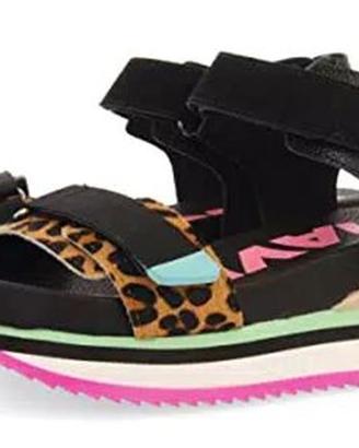 Sandali Animalier Gioseppo Baldin Negro n. 35