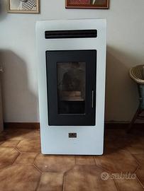 stufa a pellet 16.5 kW canalizzata 