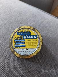 Scatola Pastiglie Valda, lab. farmaceutici Milano