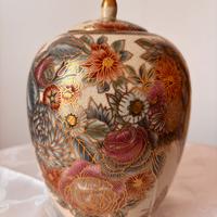 Vaso in ceramica stile orientale - Satsuma