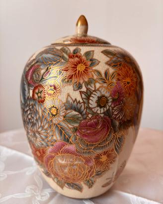 Vaso in ceramica stile orientale - Satsuma