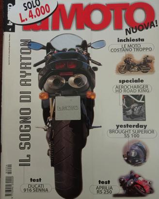 Rivista LA MOTO numero 4 anno 1998