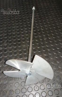 Elica Inox per miscelatori /mescolatori