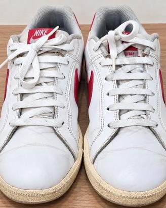 Nike Court Royal bianche e rosse taglia 43 