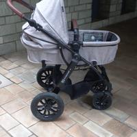 Passeggino Moov Kinderkraft grigio chiaro