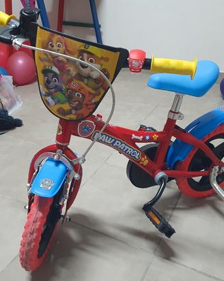 Bici Paw Patrol N U O V A 