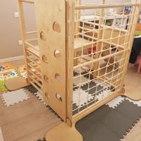 Palestra in legno per bambini