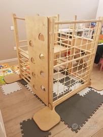 Palestra in legno per bambini