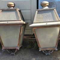 Lanterna stradale/giardino ottone