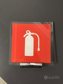 Cartello estintore
