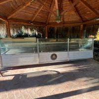 Bancone vetrina frigo