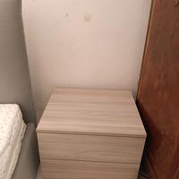 Letto contenitore più materasso e comodini