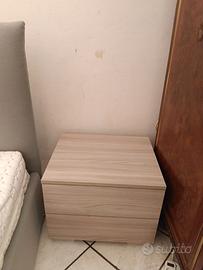 Letto contenitore più materasso e comodini