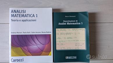 libro di teoria+esercizi di Analisi matematica 1