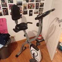 cyclette con schienale 