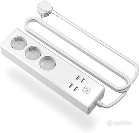Ciabatta Smart WiFi Meross (3 prese AC + 4 USB)