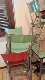 Tavolo con sedie in  formica