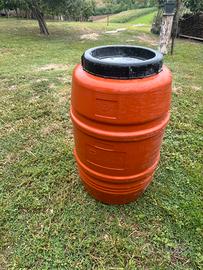 Fusti in plastica 200 litri