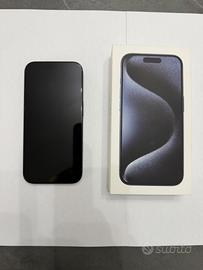 iPhone 15 pro 256 gb blu