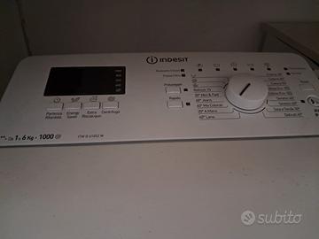 Lavatrice indesit 1 a 6 kg 1000 giri