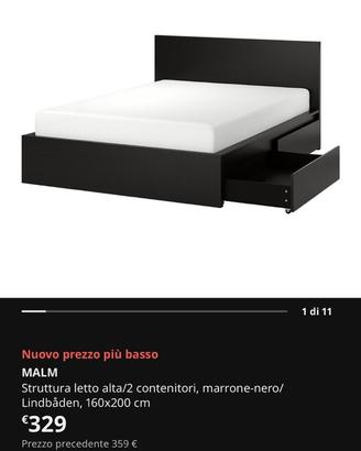 LETTO CON 2 CASSONI