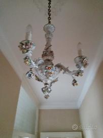 Lampadario di ceramica