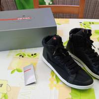 Scarpe Prada High-Top 4T 2842 7.5 black