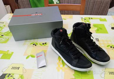Scarpe Prada High-Top 4T 2842 7.5 black