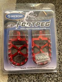 pedane maggiorate niceCNC ergal beta rr 125 18/19