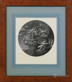 4 stampe antiche “I 4 elementi”