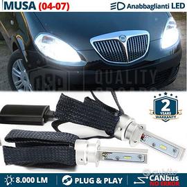 Kit Luci LED H1 per Fari LANCIA MUSA 04-07 CANbus