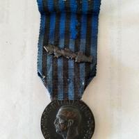 Medaglia guerra africa Vittorio Emanuele III 