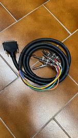 Snake Audio DB25 → 8 Jack TRS Bilanciati – 2m