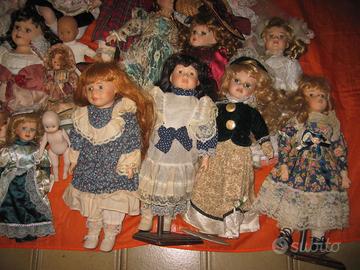 BAMBOLE DI CERAMICA N°27 - BAMBOLA A NETTUNO (RM)