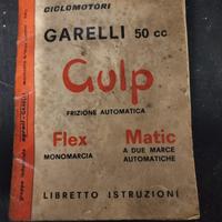 Libretto uso e manutenzione Garelli Gulp