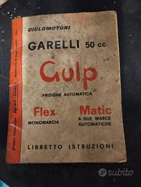 Libretto uso e manutenzione Garelli Gulp