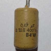 Condensatore mullard senape