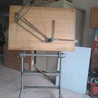 Tavolo da Disegno Tecnigrafo vintage anni '60