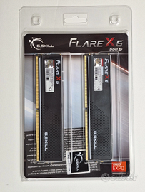SIGILLATO GSkill Flare 6000MHZ CL32 RAM DDR5 32GB