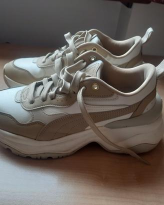 Sneakers Puma Cilia Wedge N.38.5 Come Nuove