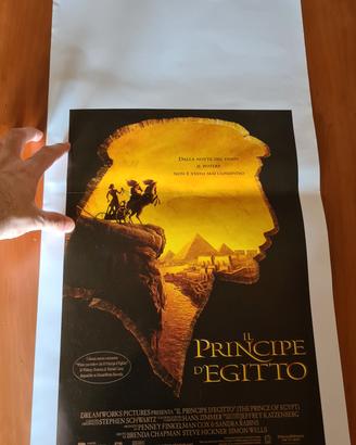 il principe d' egitto locandina originale 1a  ediz