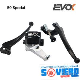 Pompa Freno Idraulica con leve Nere Evok Iron Brak