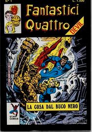 primi 6 numeri Fantastici Quattro 'Star' +adesivi