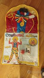 Costume carnevale Pagliaccio 7-9 anni
