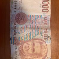 1000 lire 3 ottobre 1990